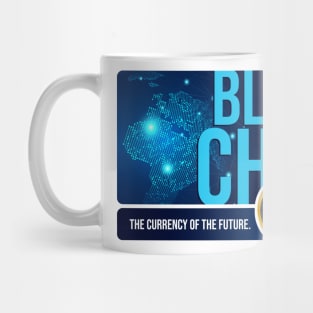 Blockchain global connection Mug